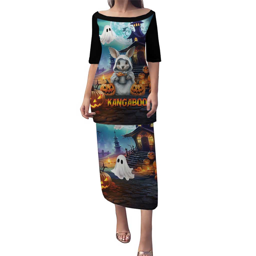 Happy Kangaboo Puletasi Kangaroo and Halloween Haunted House