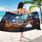 Happy Kangaboo Sarong Kangaroo and Halloween Haunted House