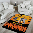Happy Koalaween Area Rug Koala Ghost Trick or Treat