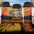 Happy Koalaween Back Car Seat Cover Koala Ghost Trick or Treat