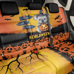 Happy Koalaween Back Car Seat Cover Koala Ghost Trick or Treat