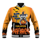 Happy Koalaween Baseball Jacket Koala Ghost Trick or Treat