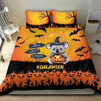Happy Koalaween Bedding Set Koala Ghost Trick or Treat