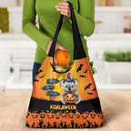 Happy Koalaween Grocery Bag Koala Ghost Trick or Treat