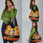 Happy Koalaween Grocery Bag Koala Ghost Trick or Treat