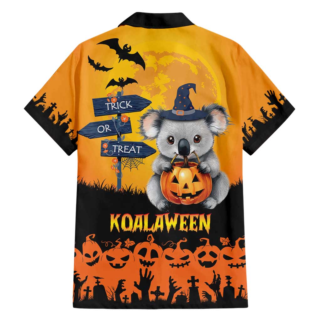 Happy Koalaween Hawaiian Shirt Koala Ghost Trick or Treat