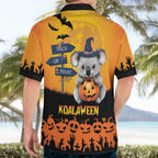 Happy Koalaween Hawaiian Shirt Koala Ghost Trick or Treat
