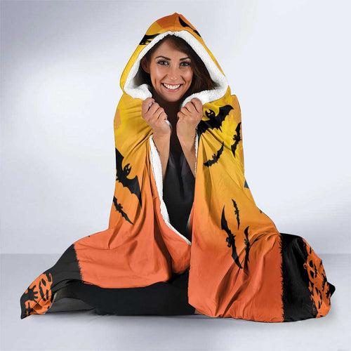 Happy Koalaween Hooded Blanket Koala Ghost Trick or Treat