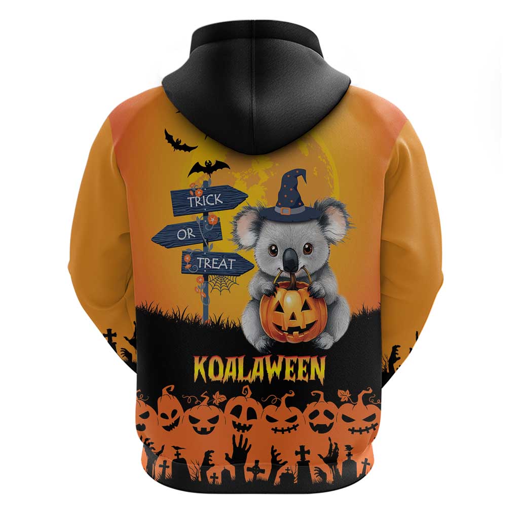 Happy Koalaween Hoodie Koala Ghost Trick or Treat