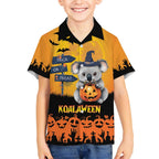 Happy Koalaween Kid Hawaiian Shirt Koala Ghost Trick or Treat