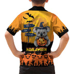 Happy Koalaween Kid Hawaiian Shirt Koala Ghost Trick or Treat