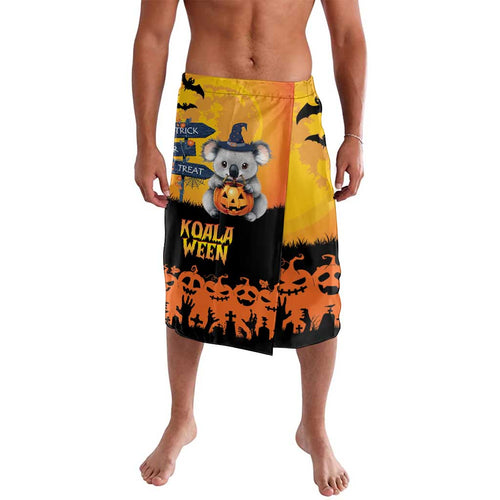 Happy Koalaween Lavalava Koala Ghost Trick or Treat