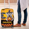 Happy Koalaween Luggage Cover Koala Ghost Trick or Treat