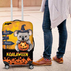 Happy Koalaween Luggage Cover Koala Ghost Trick or Treat