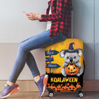 Happy Koalaween Luggage Cover Koala Ghost Trick or Treat