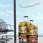Happy Koalaween Luggage Cover Koala Ghost Trick or Treat