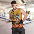 Happy Koalaween Men Tank Top Koala Ghost Trick or Treat