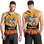 Happy Koalaween Men Tank Top Koala Ghost Trick or Treat
