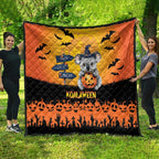 Happy Koalaween Quilt Koala Ghost Trick or Treat