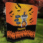 Happy Koalaween Quilt Koala Ghost Trick or Treat