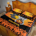 Happy Koalaween Quilt Bed Set Koala Ghost Trick or Treat