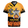Happy Koalaween Rugby Jersey Koala Ghost Trick or Treat