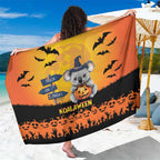 Happy Koalaween Sarong Koala Ghost Trick or Treat