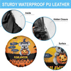 Happy Koalaween Spare Tire Cover Koala Ghost Trick or Treat