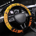 Happy Koalaween Steering Wheel Cover Koala Ghost Trick or Treat