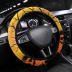 Happy Koalaween Steering Wheel Cover Koala Ghost Trick or Treat