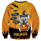 Happy Koalaween Sweatshirt Koala Ghost Trick or Treat