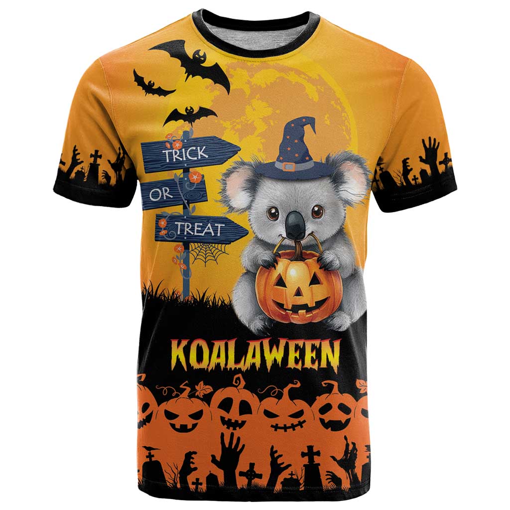 Happy Koalaween T Shirt Koala Ghost Trick or Treat