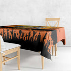 Happy Koalaween Tablecloth Koala Ghost Trick or Treat
