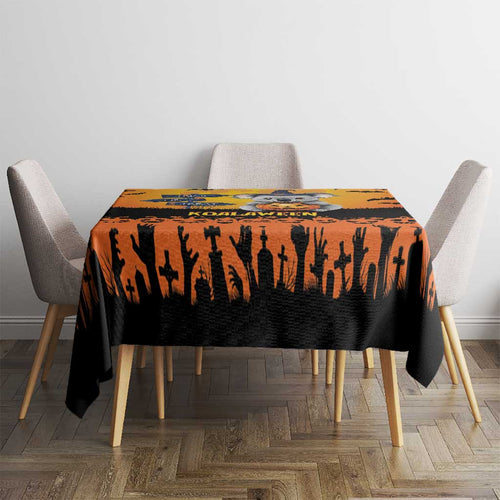Happy Koalaween Tablecloth Koala Ghost Trick or Treat