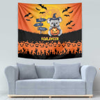 Happy Koalaween Tapestry Koala Ghost Trick or Treat