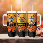 Happy Koalaween Tumbler With Handle Koala Ghost Trick or Treat