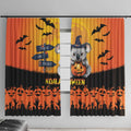 Happy Koalaween Window Curtain Koala Ghost Trick or Treat