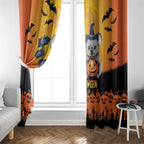 Happy Koalaween Window Curtain Koala Ghost Trick or Treat