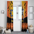 Happy Koalaween Window Curtain Koala Ghost Trick or Treat