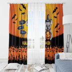 Happy Koalaween Window Curtain Koala Ghost Trick or Treat