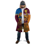Brisbane Pride Lions and Broncos Cloak - Aussie Hoodie