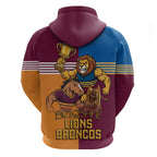 Brisbane Pride Lions and Broncos Hoodie - Aussie Hoodie