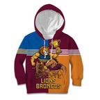 Brisbane Pride Lions and Broncos Kid Hoodie - Aussie Hoodie