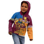 Brisbane Pride Lions and Broncos Kid Hoodie - Aussie Hoodie