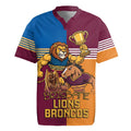 Brisbane Pride Lions and Broncos Rugby Jersey - Aussie Hoodie