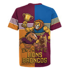Brisbane Pride Lions and Broncos Rugby Jersey - Aussie Hoodie