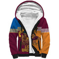 Brisbane Pride Lions and Broncos Sherpa Hoodie - Aussie Hoodie