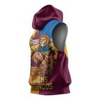 Brisbane Pride Lions and Broncos Sleeveless Hoodie - Aussie Hoodie
