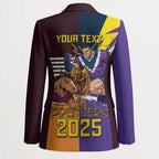 Personalised Rugby Storm vs Broncos Blazer Clash for the Crown - Aussie Hoodie