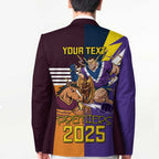 Personalised Rugby Storm vs Broncos Blazer Clash for the Crown - Aussie Hoodie